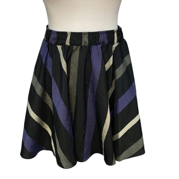BCBG Generation Striped Skirt - Picture 1 of 7